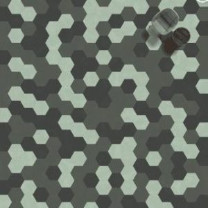 Laminate flooring timeless Moods collection Big Hexagon 420 colorz