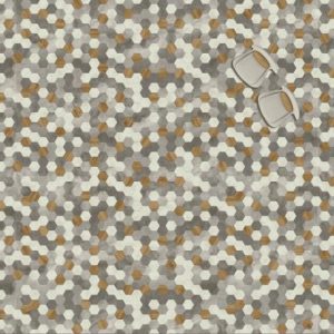 Laminate flooring timeless Moods collection Hexagon 348 colorz